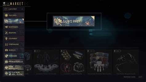 warframe slot bundle|Lua’s Prey: Hotfix 32.2.2 .